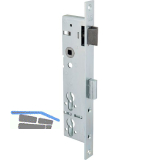 ASSA ABLOY Rohrrahmenschloss Flachstulp mit 2 PZ �bereinander, DM 35, verzinkt
