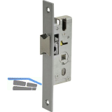 WILKA Rohrrahmen- Fallenschloss, DM 35, Flachstulp 170 x 24 x 3 mm, Edelstahl