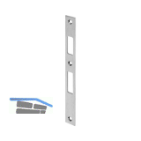 WILKA Schlie�blech flach Falle und Riegel, 245 x 24 x 3 mm, Edelstahl