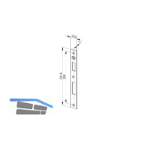 Schlie�blech EA 330 f�r Elektro-Sicherheitsschl�sser, 231,8 x 23,8 x 3 mm