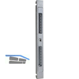 Schlie�blech verstellbar SB/VAR einfr�sbar, 210 x 20 x 10 mm, silberfarbig