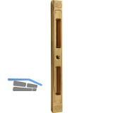 Schlie�blech verstellbar SB/VAR einfr�sbar, 210 x 20 x 10 mm, Messing poliert