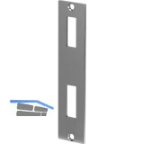 AMF Schlie�blech 147SNIG-XX-06 f�r Schiebetorschloss, 173x40x3 mm, Edelstahl V2A