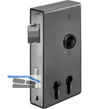 AMF Spezialschloss f. Stahlkonstruktionen 140D, 2 PZW,DM 30/60mm,Kastenst�rke 30