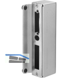 AMF Gegenkasten f�r E-�ffner 147B, zum Anschwei�en, 173 x 66 x 40 mm,Stahl blank