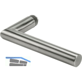 AMF Dr�ckerlochteil 424 L-Form, Ansatz 18 mm, VK 8 mm, Edelstahl