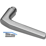 AMF Dr�ckerlochteil 418 gerade, Ansatz 18 mm, VK 8 mm, Aluminium silber eloxiert