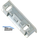 Aufschraubst�ck Serie 118 FaFix, 45 x 12,4 x 7,9 mm, Stahl verzinkt