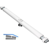 ABUS Panzerriegel PR 2600 ohne Zylinder 735-1030 mm, wei�