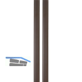 ABUS Riegelstangen-Set zu Fenster-Stangenschloss FOS550 braun L= 750 / 750 mm