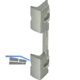 Aufschraubst�ck Serie 118 FaFix, 45 x 13,4 x 7,9 mm, Stahl verzinkt