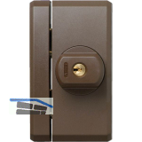 ABUS Fenster-Zusatzsicherung FTS96 gleichsperrend braun