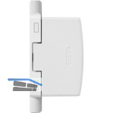 ABUS Fenster-Scharnierseitensicherung FAS97 wei�