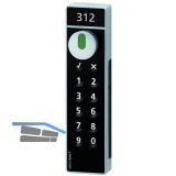 PIN-Code-M�belschlie�system Safe-O-Tronic access LS,Frontblende:Makrolon schwarz