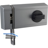 MARCHESI Zusatzschloss mit T�rf�nger, inkl. Au�enzylinder, DM 70, links, silber