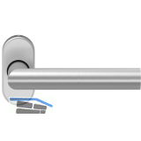 Dr�ckerlochteil D 310 - auf Rosette, VK: 9 mm, FS, Edelstahl matt