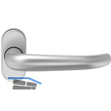 Dr�ckerlochteil D 410 - auf Rosette, VK: 8 mm, Edelstahl rostfrei