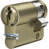 WINKHAUS Einbauhalbzylinder AZ, verschiedensperrend, 40 mm, Messing matt