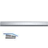 ECO Griffrohr f�r Stangengriff EPN 900 IV, 1150 mm, Alu silber beschichtet
