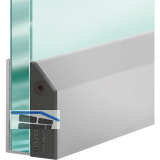 PLANET T�rdichter KG-A10 schmal FH+RD,834mm,einseitig,Alu Edelstahl elox.(INOX)