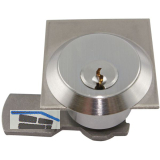 DORMAKABA Blechmontagezylinder 29 mm H36000 gleichsperrend Messing vernickelt