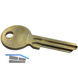 Zylinderschl�ssel-Rohling EVVA, Type S (A-lang), gro�es Profil