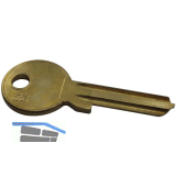 Zylinderschl�ssel-Rohling EVVA, Type Z, gro�es Profil