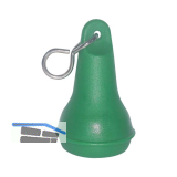 Hotelschl�sselanh�nger - birnenf�rmig gr�n