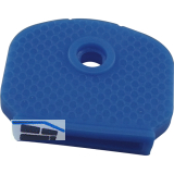 Kennkappe f�r Zylinderschl�ssel Kunststoff hellblau