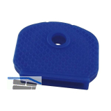 Kennkappe f�r Zylinderschl�ssel Kunststoff dunkelblau