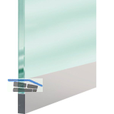 PLANET T�rdichter KG-F8 schmal RD,584x11,5x46mm,einseitig,Alu natur