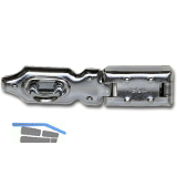 Anlegarbe verdeckt, 140 mm, Stahl verzinkt