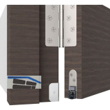 ATHMER T�rdichter Schall-Ex� Ultra WS, 1222x19,7x30mm,beidseitig,silber eloxiert