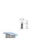 Dichtungsb�rsten ohne Montageprofil, 4 x 4 x 16 mm