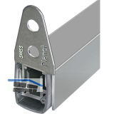 PLANET T�rdichter MF-FH-RD, 585 x 19,8 x 20 mm, einseitig, Aluminium natur