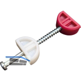 RITTINGHAUS Universalverbinder, Schraube 4,2 x 55 mm, Kunststoff rot und wei�