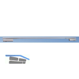 GEZE Gleitschiene E-ISM, silber