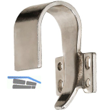 Haken 1011 f�r T�rschlie�er Dictator, vernickelt, f�r zur�ckliegende T�ren