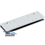 GEZE Glasklemmplatte TS 3000 V, Glasst�rke bis 10 mm, silber