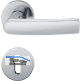 FSB Dr�ckergarnitur 12 1015 ASL auf Rosette PZ, Edelstahl matt