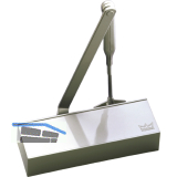DORMAKABA T�rschlie�er TS 72, EN 2-4 mit Gest�nge, Feststellung, silber