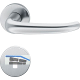 FSB Dr�ckergarnitur 12 1023 ASL auf Rosette BB, Edelstahl matt