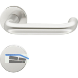 FSB Feuerschutz Standfl�gelgarnitur 79 1070 AGL DIN BL, silber eloxiert