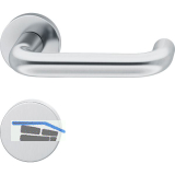 FSB Feuerschutz Standfl�gelgarnitur 79 1070 AGL DIN BL, Edelstahl matt