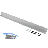 GEZE Montagewinkel zu Gleitschiene BG, silber