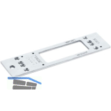 GEZE Montageplatte f�r TS 3000 V, wei� (RAL 9016)