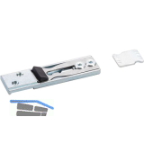 GEZE Feststelleinheit zu Gleitschiene ECline