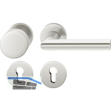 FSB Feuerschutz Wechselgarnitur 76 1076 AGL �NORM PZ, rechts, silber eloxiert