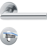 FSB Feuerschutz Dr�ckergarnitur 76 1076 AGL DIN PZ, Edelstahl matt