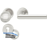 FSB Haust�rwechselgarnitur 12 1076, Aluminium silber eloxiert